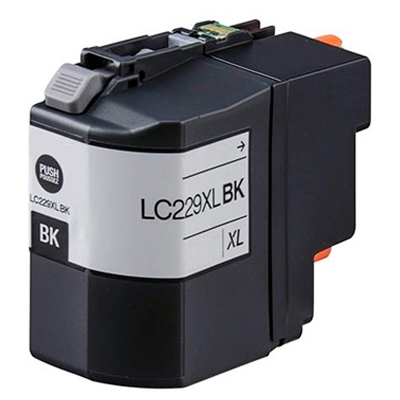 Brother LC229XL Black Ink Cartridge - High Capacity Compatible LC229XLBK Inkjet Printer Cartridge