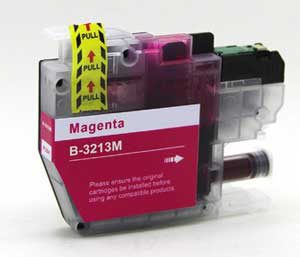 Brother LC3213M Magneta Ink Cartridge - High Capacity Compatible LC-3213M Inkjet Printer Cartridge
