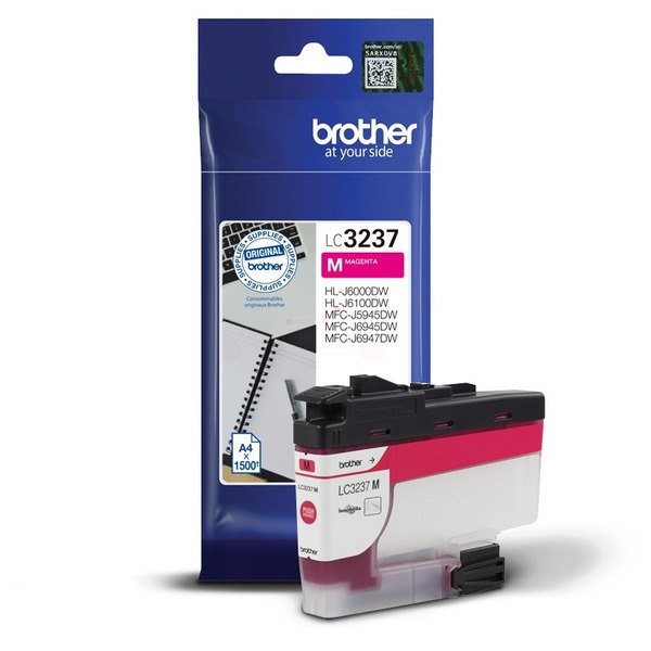 Brother LC3237M Ink Cartridge Magenta, LC-3237M Inkjet Printer Cartridge