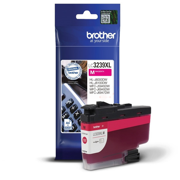 Brother LC3239XLM Ink Cartridge Magneta, LC-3239XLM Inkjet Printer Cartridge