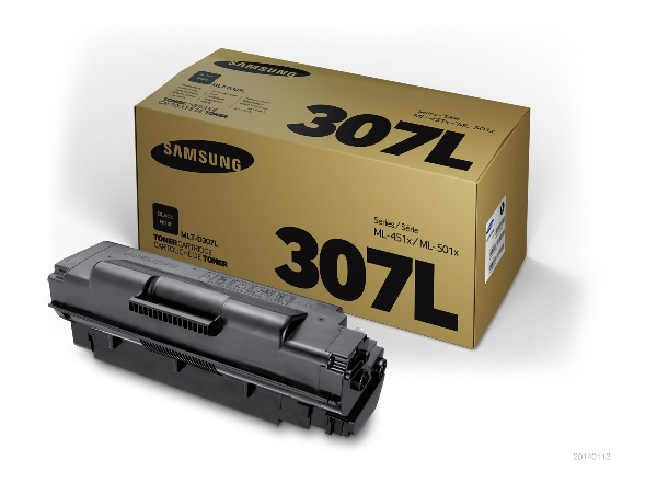 Samsung High Capacity Laser Toner Cartridge MLT D307L, 15K Yield
