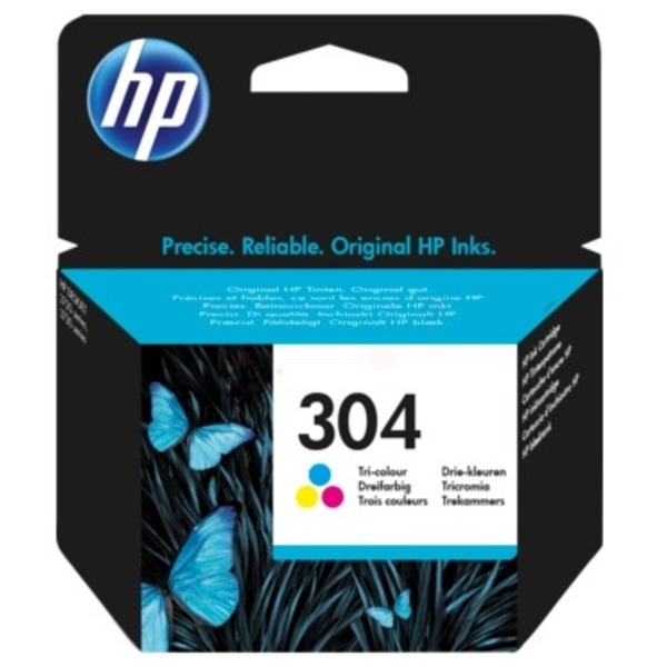 Color HP 304 Ink Cartridge N9K05AE