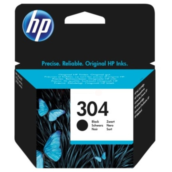 Black HP 304 Ink Cartridge N9K06AE