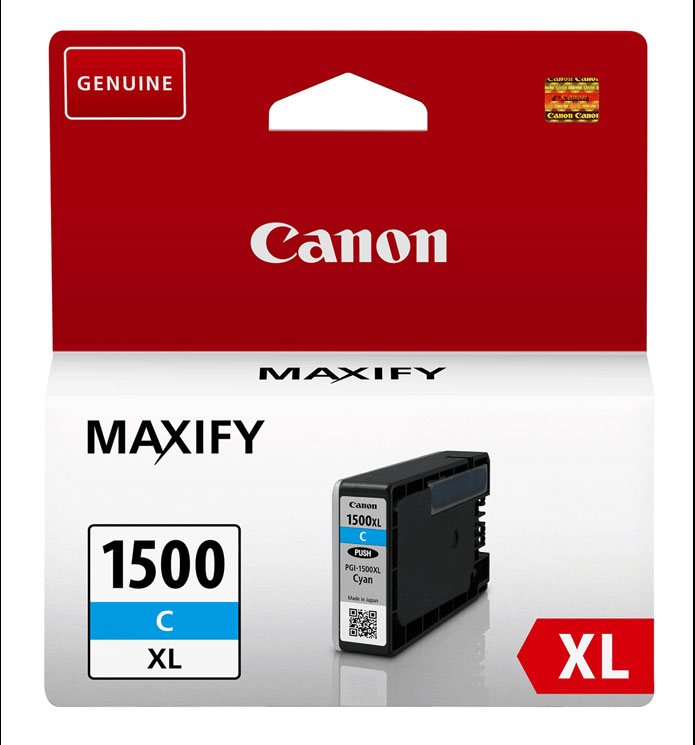 Canon DRHD XL Cyan Ink Cartridge - PGI-1500XL C
