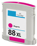 Replacement Premium 88XL High Capacity Magenta Ink Cartridge for C9392A