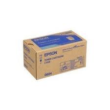 Epson C13S050604 Cyan Toner Cartridge, 7.5K Page Yield