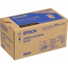 Epson C13S050605 Black Toner Cartridge, 6.5K Page Yield