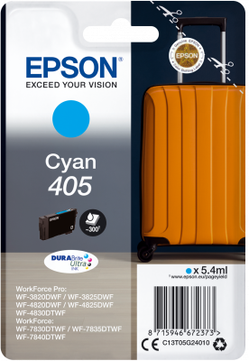 Cyan Epson 405 Ink Cartridge - T05G240