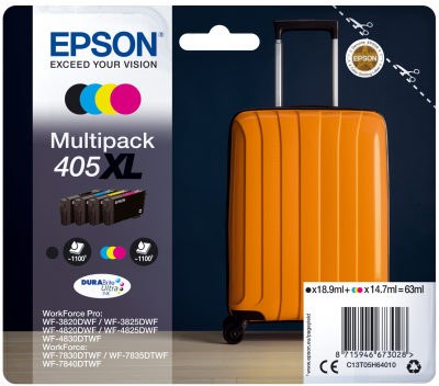 High Capacity Multipack Epson 405XL Ink Cartridge - T05H640