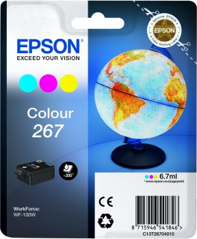 Tri Colour Epson 267 Ink Cartridge (T2670) Printer Cartridge