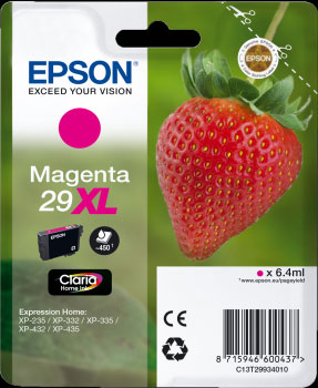 Magenta Epson 29XL Ink Cartridge (T2993) Printer Cartridge
