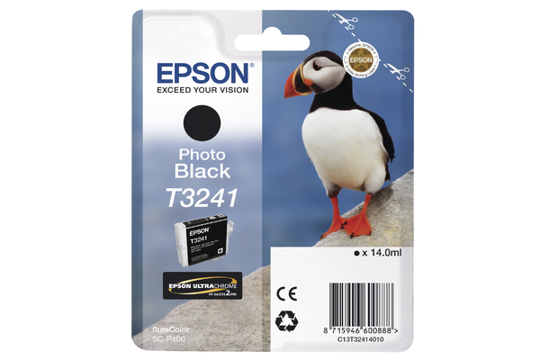 Black Epson T3241 Ink Cartridge (T3241) Printer Cartridge