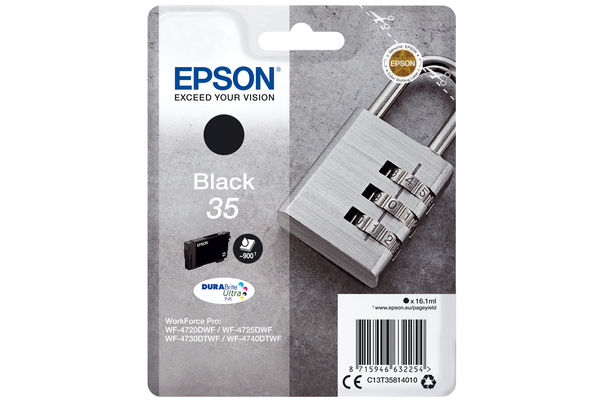 Black Epson 35 Ink Cartridge (T3581) Printer Cartridge
