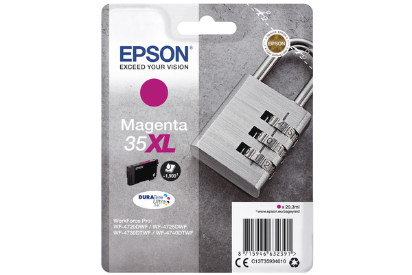 Magenta Epson 35XL Ink Cartridge (T3593) Printer Cartridge