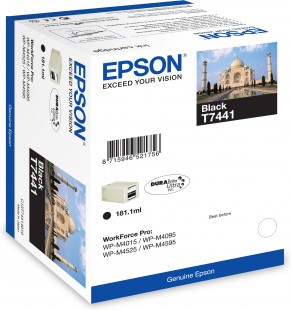 Black Epson T7441 Ink Cartridge (C13T74414010) Printer Cartridge