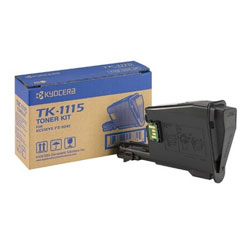 Black Kyocera Mita TK-1115 Toner Cartridge (TK1115) Printer Cartridge