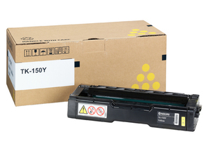 Yellow Kyocera TK-150Y Toner Cartridge (1T05JKANL0) Printer Cartridge