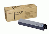 Black Kyocera TK-510K Toner Cartridge (1T02F30EU0) Printer Cartridge