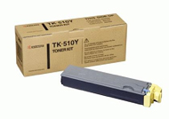 Yellow Kyocera TK-510Y Toner Cartridge (1T02F3AEU0) Printer Cartridge
