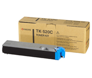 Cyan Kyocera TK-520C Toner Cartridge (TK520C) Printer Cartridge
