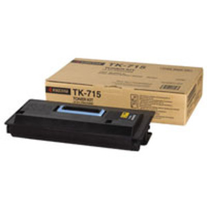 Black Kyocera TK-715 Toner Cartridge (TK715) Printer Cartridge