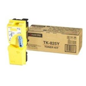Yellow Kyocera TK-825Y Toner Cartridge (TK825Y) Printer Cartridge