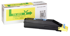 Yellow Kyocera TK-855Y Toner Cartridge (TK855Y) Printer Cartridge