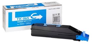 Cyan Kyocera TK-865C Toner Cartridge (TK865C) Printer Cartridge