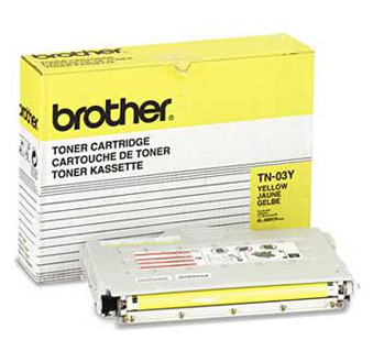 Yellow Brother TN-03Y Toner Cartridge (TN03Y) Printer Cartridge