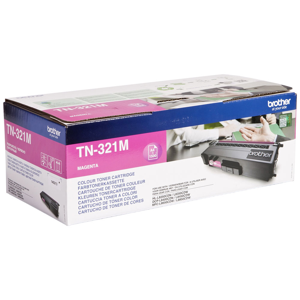 Magenta Brother TN-321M Toner Cartridge (TN321M) Printer Cartridge