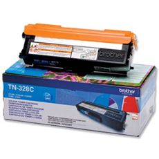 Cyan Brother TN-328C Toner Cartridge (TN328C) Printer Cartridge