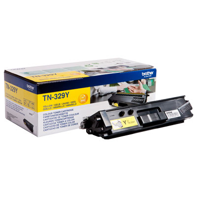 Yellow Brother TN-329Y Toner Cartridge (TN329Y) Printer Cartridge