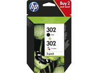  HP 302 4-Colour Multipack Ink Cartridge (X4D37AE) Printer Cartridge