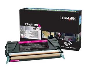 Magenta Lexmark X746 Toner Cartridge 0X746A1MG Printer Cartridge