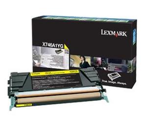 Yellow Lexmark X748 Toner Cartridge 0X746A1YG Printer Cartridge