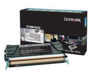 Black Lexmark X746 Toner Cartridge 0X746H1KG Printer Cartridge