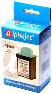 Alphajet Replacement Colour Ink Cartridge for Lexmark 17G0060