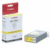 Canon BCI 1302Y Yellow Ink Cartridge -7720A001, 130ml