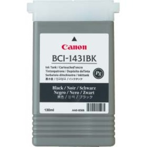Canon BCI 1431BK Black Ink Cartridge - 8963A001AA, 130ml