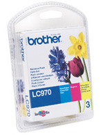 Brother LC-970 Multi Pack Cyan, Magenta, Yellow Ink Cartridges