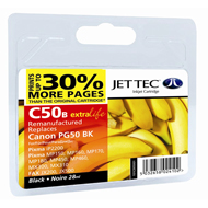 Replacement Extra High Capacity Black Ink Cartridge (Alternative to Canon PG-50) 28ml