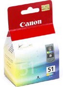 Canon CL-51 High Capacity Colour Ink Cartridge ( 51 Color )