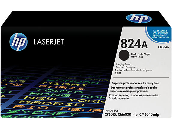 HP 824A Black LaserJet Image Drum - CB384A