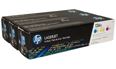HP CF341A Toner Cartridge for 126A LaserJet Printers