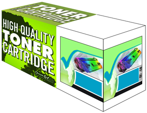 Cyan Toner Cartridge Compatible with Konica Minolta MagiColor QMS 1710589-007