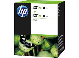 HP 301XL Ink Cartridge High Capacity Black Twin Pack