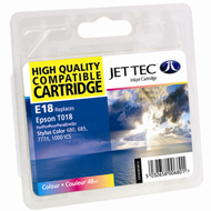 Jet Tec ( Made in the UK) Colour Ink Cartridge for T018401, 48ml