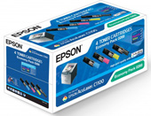 Espon C13S050268 Multipack CMYK Laser Cartridges