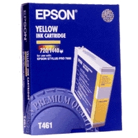 Yellow Epson T461 Ink Cartridge (C13T461011) Printer Cartridge