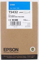 Cyan Epson T5432 Ink Cartridge (C13T5432011) Printer Cartridge